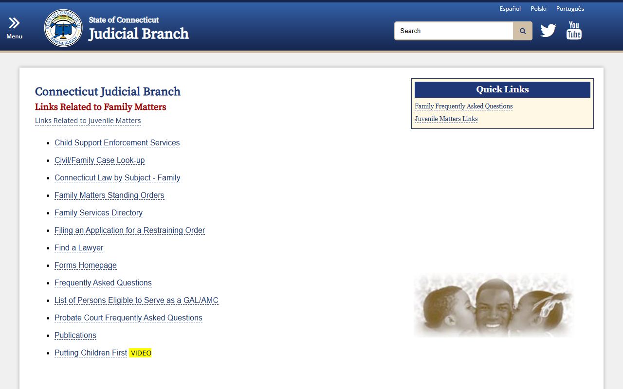 Hartford County Dissolution Of Marriage source screenshot