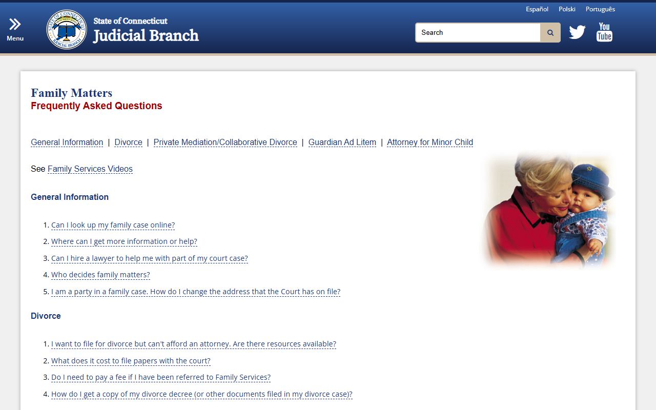 Litchfield County Dissolution Of Marriage source screenshot