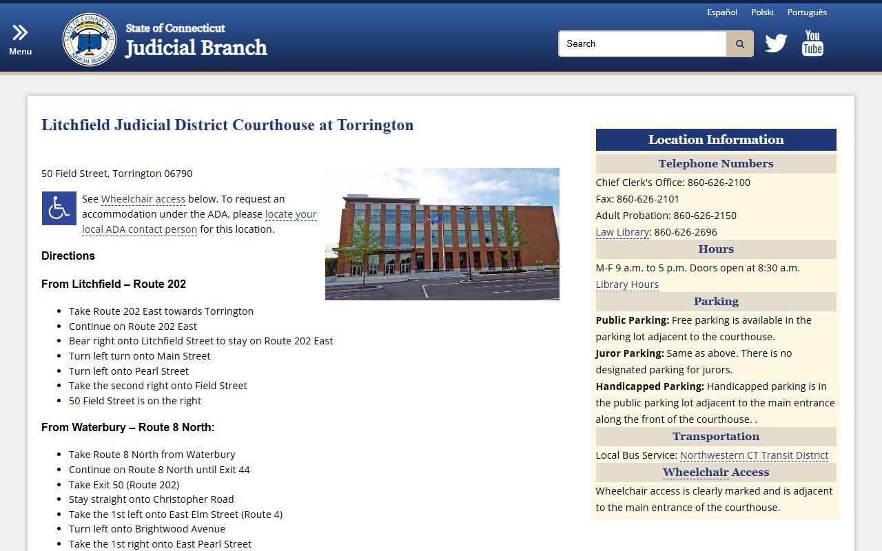 Litchfield County Dissolution Of Marriage source screenshot